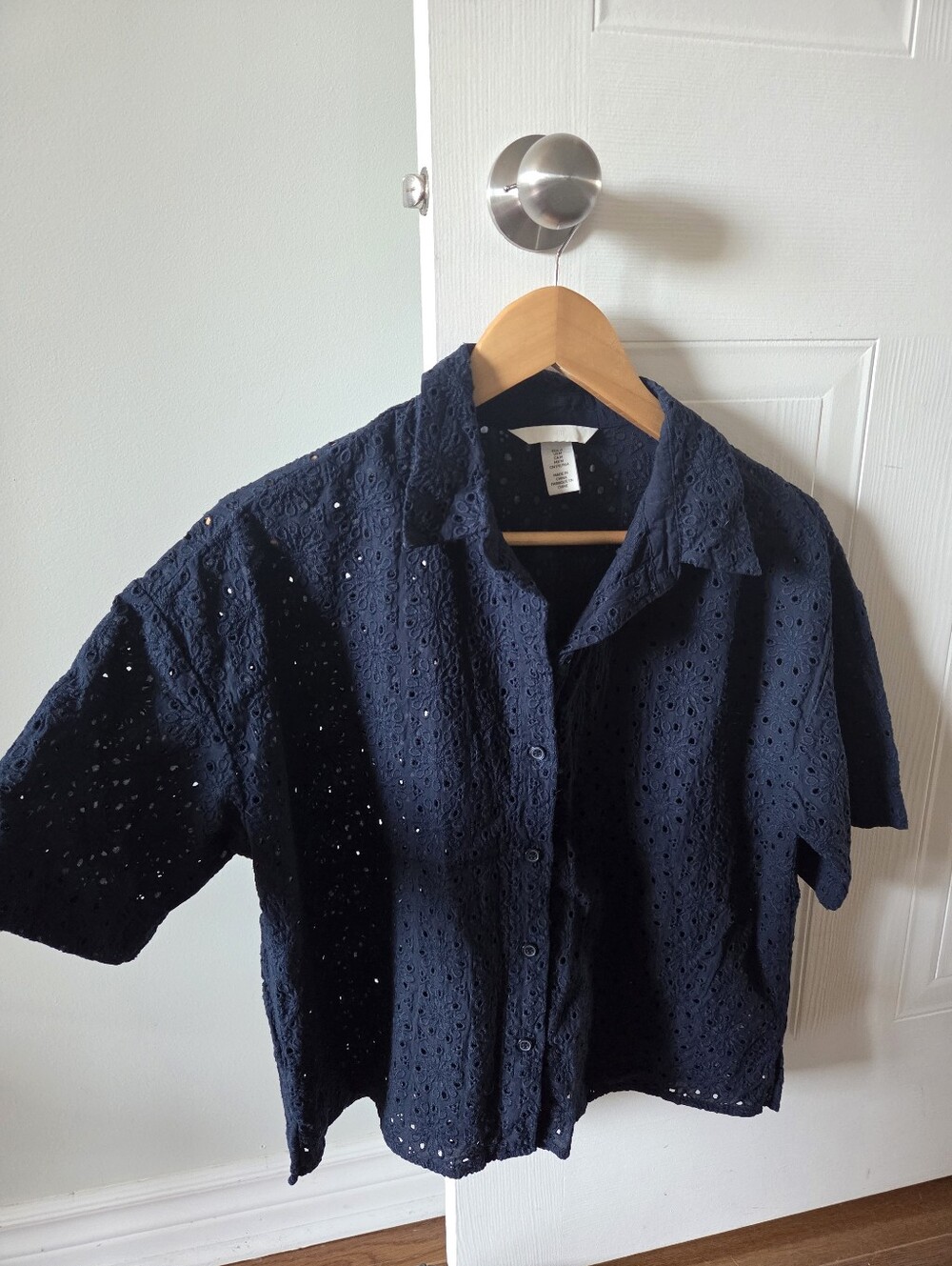 H&M Women's Navy Shirt